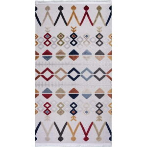 Béžový koberec s příměsí bavlny Vitaus Milas, 200 x 290 cm