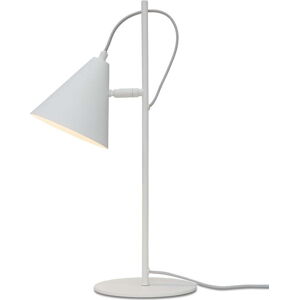 Bílá stolní lampa s kovovým stínidlem (výška 50,5 cm) Lisbon – it's about RoMi