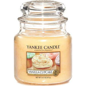 Vonná svíčka Yankee Candle Vanilkový Košíček, doba hoření 65 hodin
