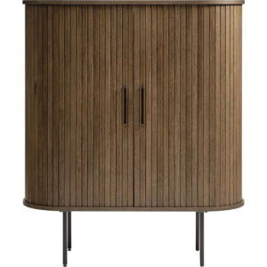 Hnědá skříňka v dekoru dubu 100x118 cm Nola – Unique Furniture