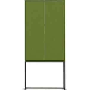 Zelená skříňka 75x164,5 cm Lennon – Really Nice Things