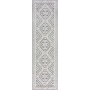 Šedý pratelný koberec běhoun 60x218 cm Verve Jaipur – Flair Rugs