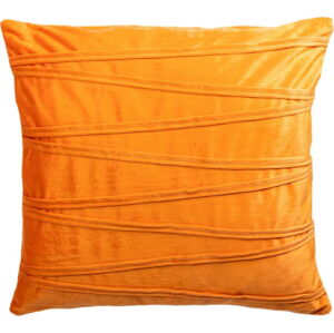 Oranžový dekorativní polštář JAHU collections Ella, 45 x 45 cm