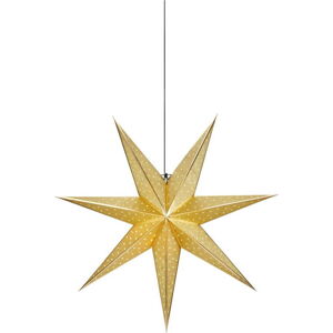 Vánoční závěsná dekorace ve zlaté barvě Markslöjd Glitter, délka 75 cm