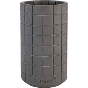 Tmavě šedá váza z betonu Fajen – Zuiver