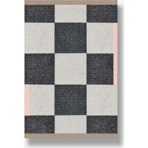Černobílý pratelný koberec 55x80 cm – Mette Ditmer Denmark
