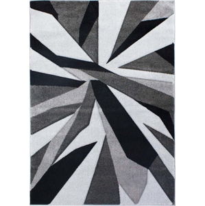 Černošedý koberec Flair Rugs Shatter Black Grey, 120 x 170 cm