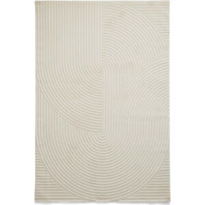 Krémový pratelný koberec z recyklovaných vláken 160x230 cm Flores – Think Rugs