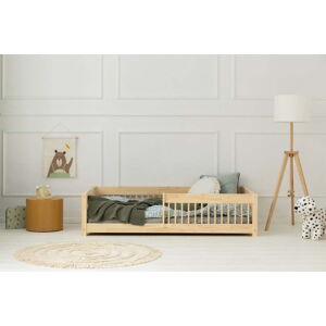 Dětská postel z borovicového dřeva v přírodní barvě 80x140 cm Mila CPW – Adeko