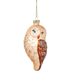 Skleněná vánoční ozdoba Owl – Sass & Belle