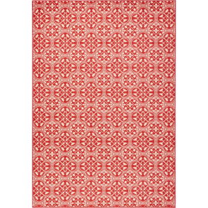 Červený koberec Hanse Home Gloria Pattern, 200 x 290 cm
