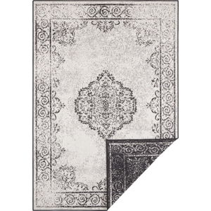 Černo-krémový venkovní koberec Bougari Cebu, 120 x 170 cm