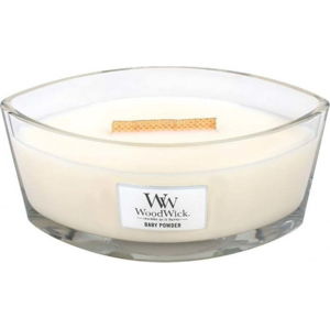 Svíčka s vůní vanilky, medu a růže WoodWick Dětský pudr, doba hoření 30 hodin