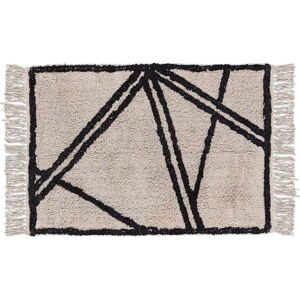 Bavlněný koberec Villa Collection Strib, 60 x 90 cm