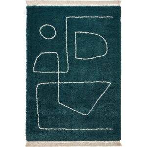 Zelený koberec Think Rugs Boho, 160 x 220 cm