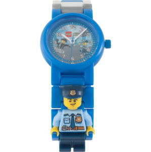 Dětské hodinky s figurkou LEGO® City Police Officer