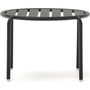 Kovový kulatý zahradní odkládací stolek ø 68 cm Joncols – Kave Home