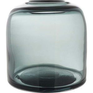 Modrá skleněná váza A Simple Mess Hat, ⌀ 12 cm