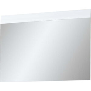 Nástěnné zrcadlo v bílém rámu Germania Adana, 89 x 63 cm