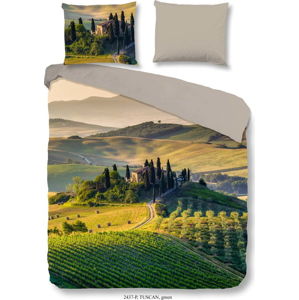 Bavlněné povlečení Good Morning Tuscan, 140 x 200 cm