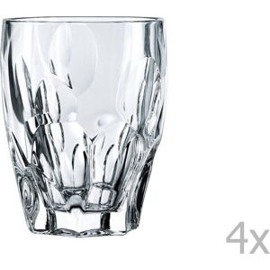Sada 4 sklenic na whiskey z křišťálového skla Nachtmann Sphere, 300 ml