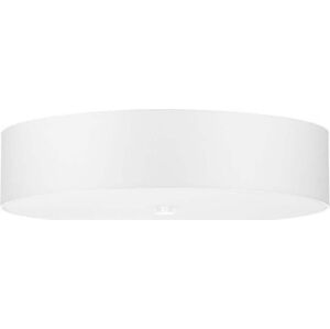 Bílé stropní svítidlo se skleněným stínidlem ø 50 cm Herra - Nice Lamps