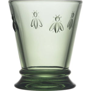 Zelená sklenice La Rochère Abeille, 260 ml