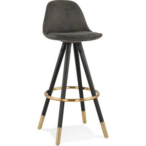 Černá barová židle Kokoon Bruce, výška sedáku 75 cm
