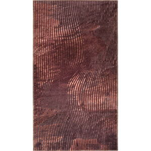 Vínový pratelný koberec běhoun 200x80 cm - Vitaus