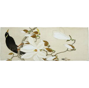 Běhoun Velvet Atelier Bird, 55 x 135 cm