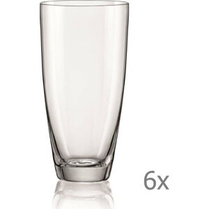 Sada 6 sklenic Crystalex Kate, 350 ml
