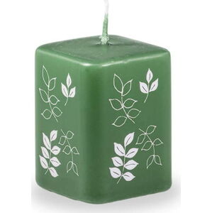 Zelená svíčka Unipar Pure Beauty, doba hoření 12 h