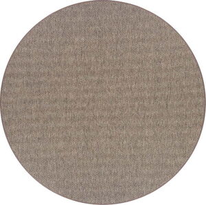 Hnědý kulatý koberec ø 160 cm Bono™ - Narma