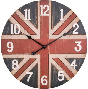 Nástěnné hodiny Antic Line British, ⌀ 60 cm