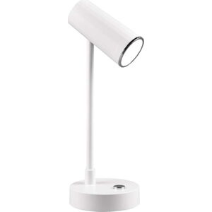 Bílá LED stmívatelná stolní lampa (výška 28 cm) Lenny – Trio