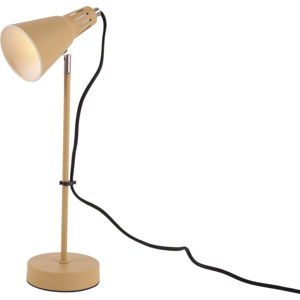 Hořčicově žlutá stolní lampa Leitmotiv Mini Cone, ø 16 cm