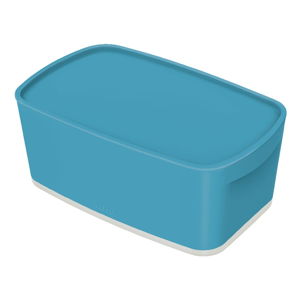 Modrý úložný box s víkem MyBox - Leitz