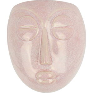 Růžový nástěnný květináč PT LIVING Mask, 16,5 x 17,5 cm