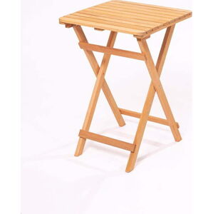 Zahradní odkládací stolek z bukového dřeva 50x50 cm – Floriane Garden