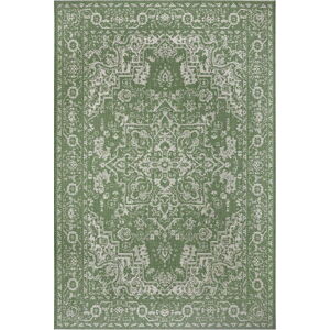 Zeleno-béžový venkovní koberec Ragami Vienna, 80 x 150 cm