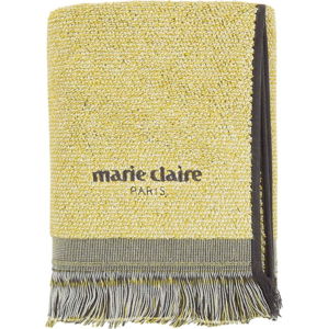 Žlutý ručník Marie Claire Colza, 50 x 90 cm