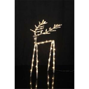 Svítící LED dekorace Star Trading Icy Deer, 40 cm