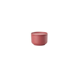 Červená servírovací miska s víkem Zone Peili, ⌀ 9 cm