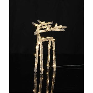 Světelná LED dekorace Star Trading Deer, výška 20 cm