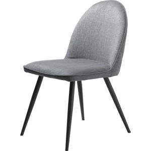 Šedá jídelní židle Unique Furniture Minto