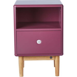 Tmavě fialový noční stolek Tom Tailor Color Box