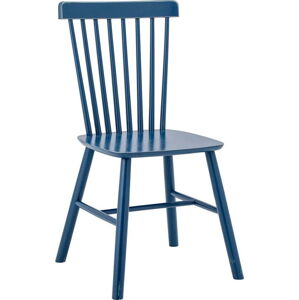 Modré jídelní židle z kaučukového dřeva v sadě 2 ks Mill – Bloomingville