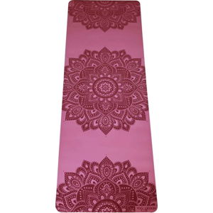 Růžová podložka na jógu Yoga Design Lab Mandala Rose, 5 mm