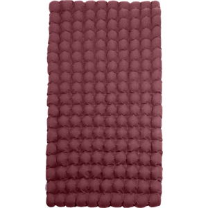Červeno-fialová relaxační masážní matrace Linda Vrňáková Bubbles, 110 x 200 cm