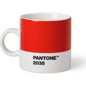 Červený hrnek Pantone Espresso, 120 ml